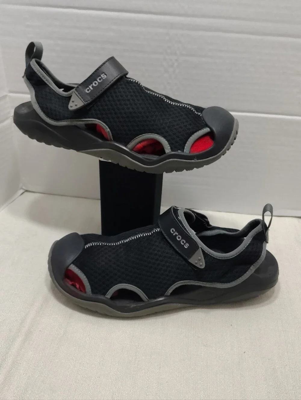 Crocs Swiftwater Mesh Deck Sandals For Men # 11 US Size